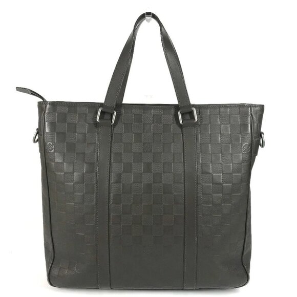 LOUIS VUITTON N41270 Damier-Infini Tadao PM Bag Tote Bag Hand Bag - Picture 1 of 14